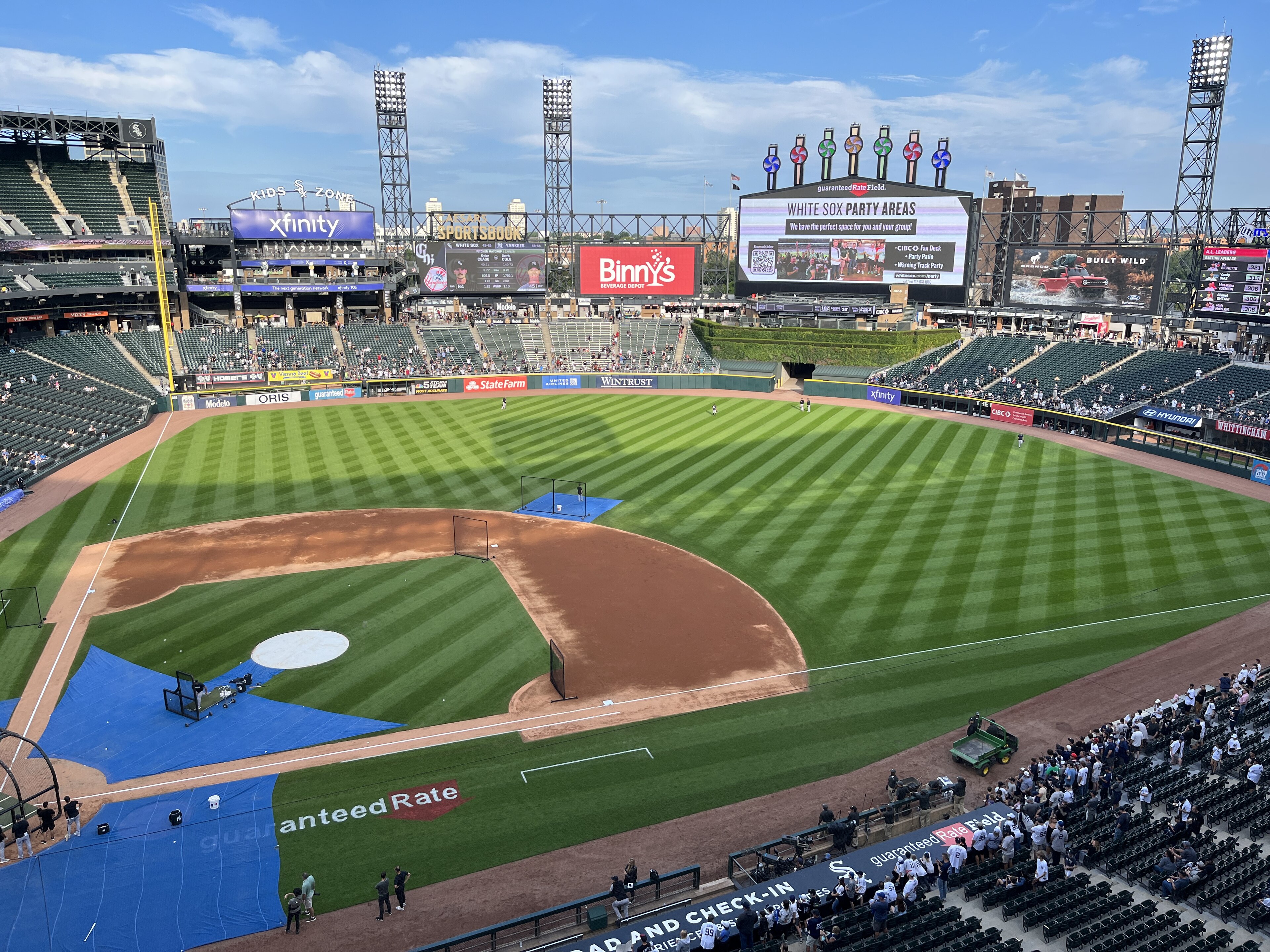 Guaranteed Rate Field, home of the Chicago White Sox