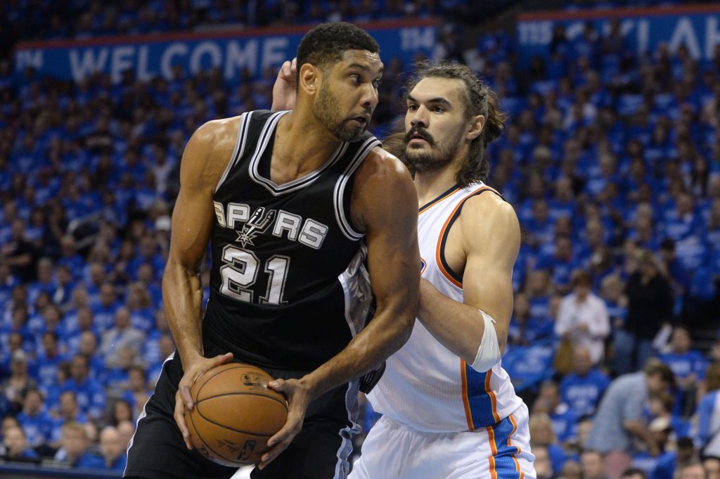 Tim Duncan portrait