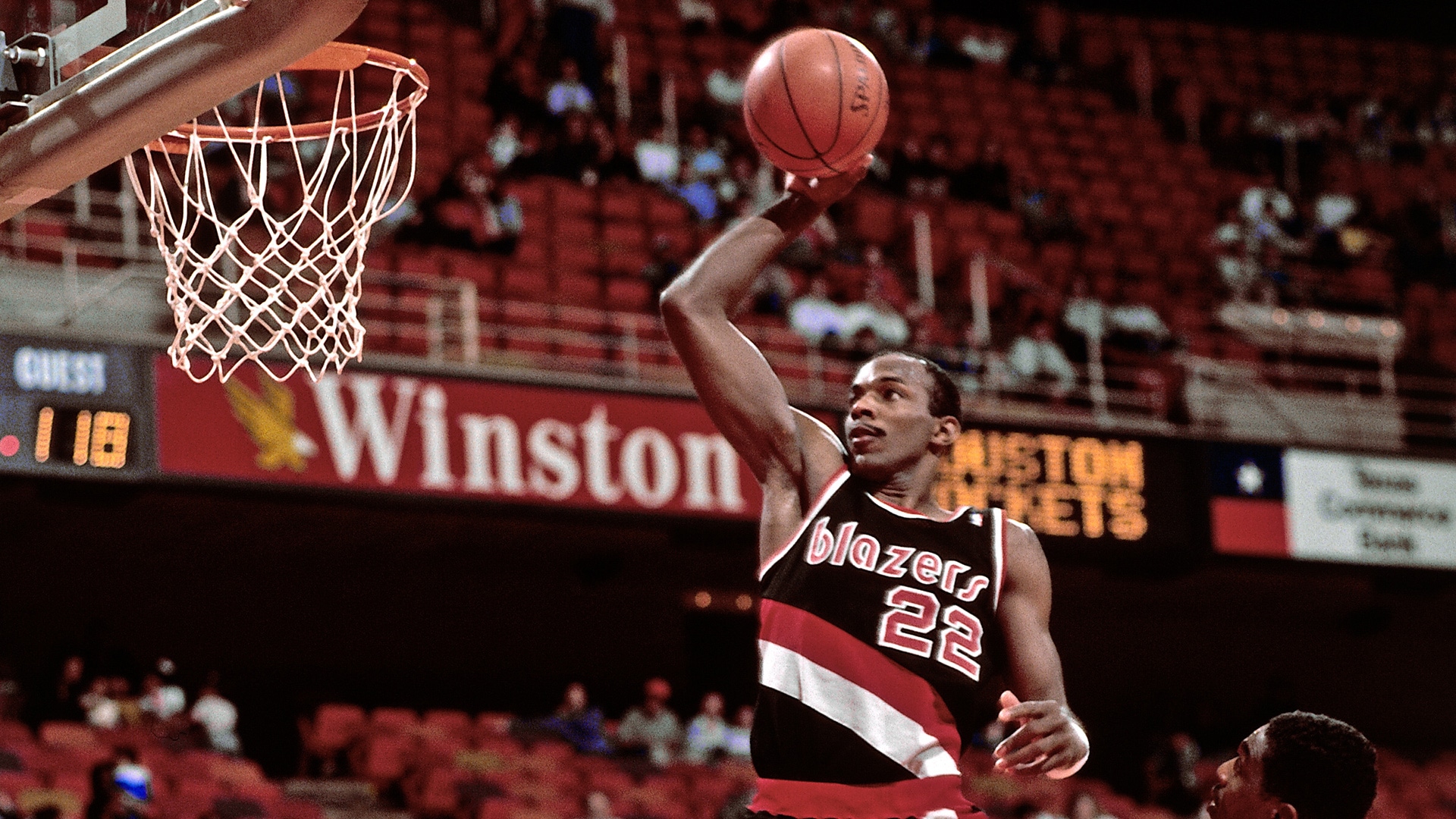 Clyde Drexler portrait