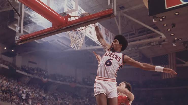 Julius Erving portrait